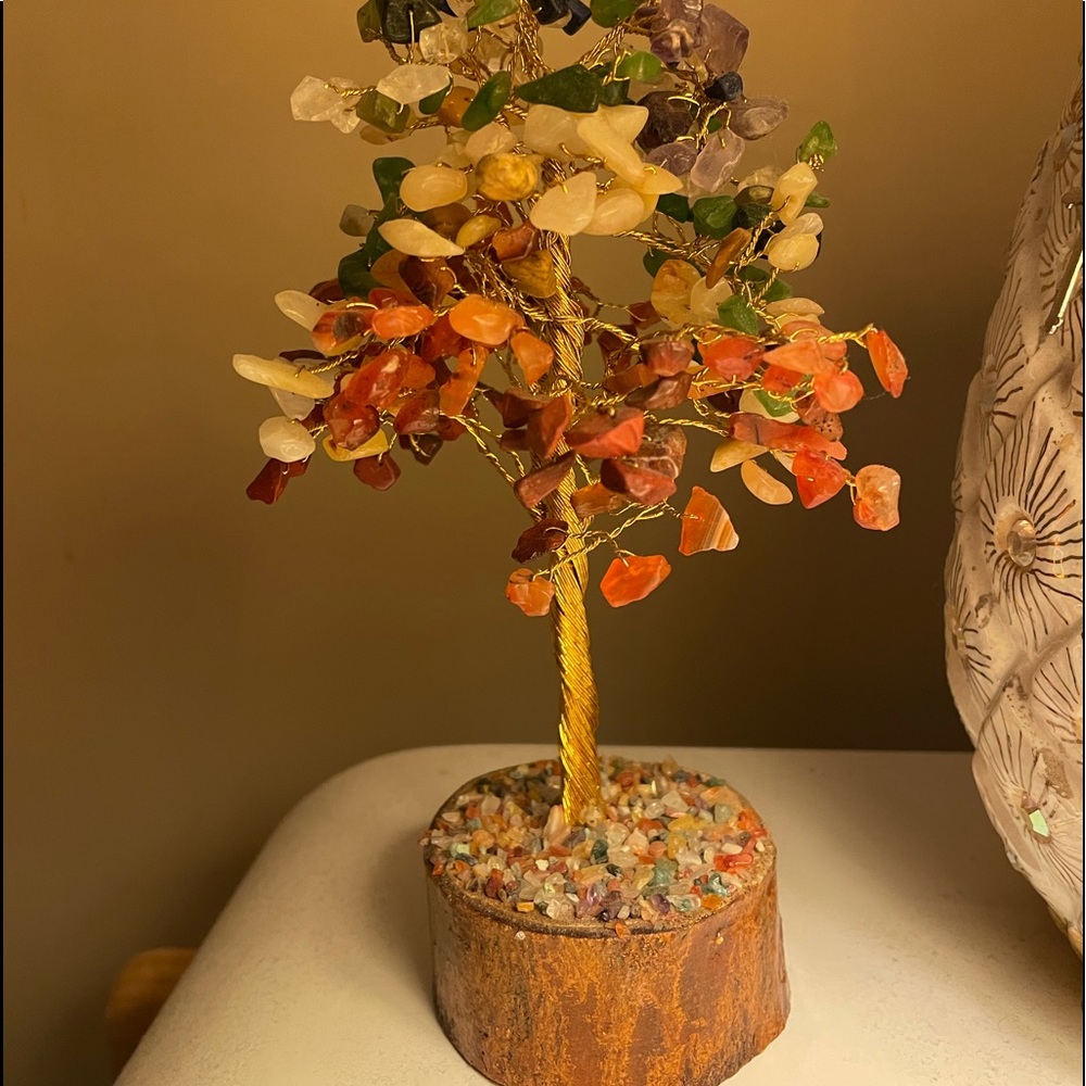 9 inch gemstone tree